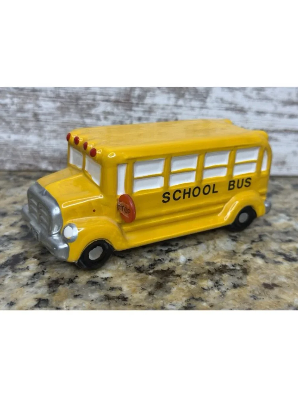 Dept 56 Snow Village School Bus And Snow Plow Set Of 2 #5137-3